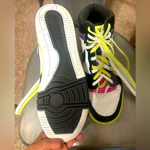 Men Nike Court Force Hi White - Picture 3 of 5